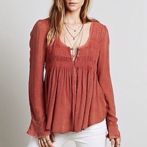 ❤️ Free People “Blue Bird” tunic